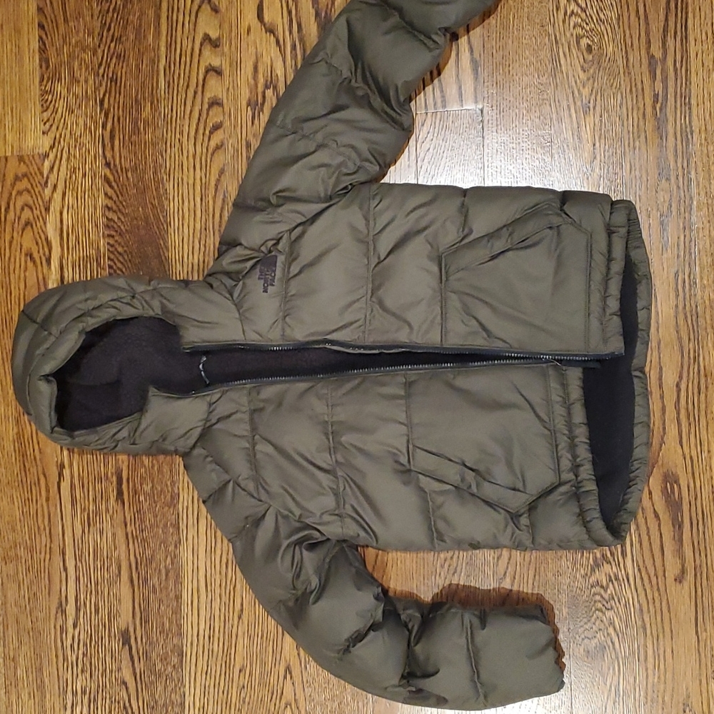 The North Face Kids' Olive Puffer Jacket with Hood